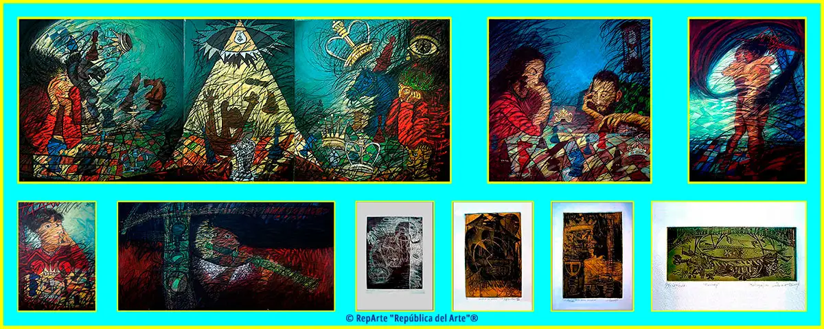 Obras Israel Tamayo Zamora en la Colección RepArte Arte Cubano del Fondo "República del Arte"®.
