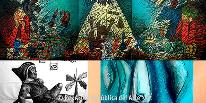 Obras Israel Tamayo, Julio C. Carmenate y Miguel Mastrapa