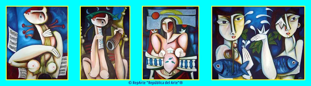 Humberto de Jesús Viñas García, artista cubano en la Colección RepArte Arte Cubano del Fondo «República del Arte»®.