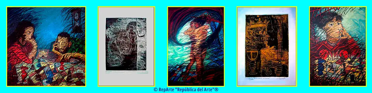 Israel Tamayo Zamora, artista cubano en la Colección RepArte Arte Cubano del Fondo "República del Arte"®.