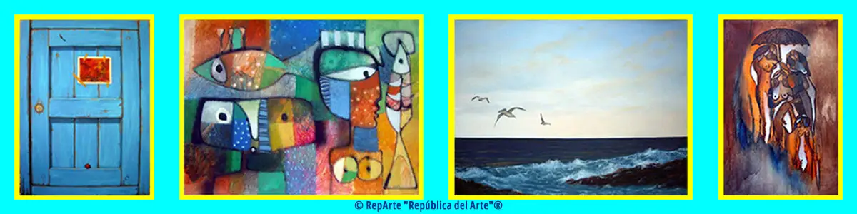 Pinturas artistas "Estudio Renacimiento" de La Habana