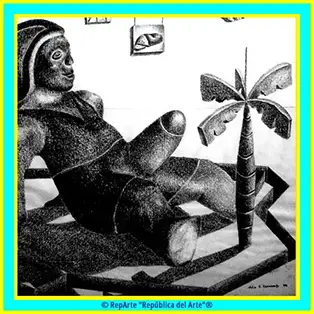 «Sin Título» (1996) de Julio César Carmenate Laugart